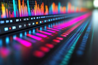 Vibrant Stock Market Data Visualization