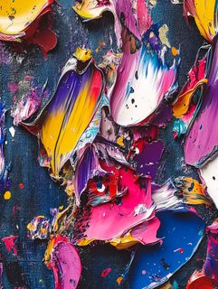 Vibrant Strokes of Acrylic