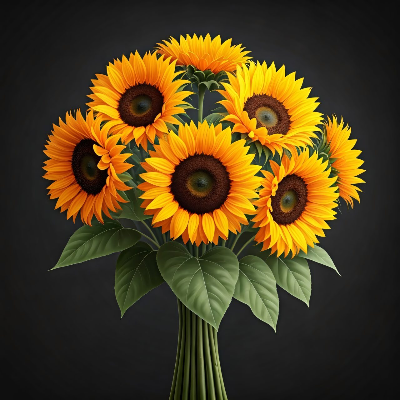 sunflower bouquet