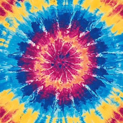 Vibrant Tie-Dye Burst