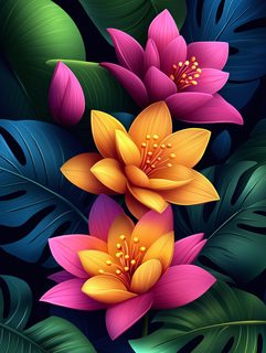 Tropical Flowers