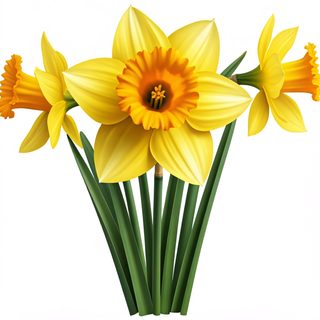 yellow daffodil bouquet