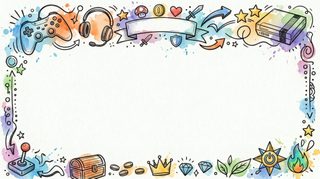 gaming doodle frame