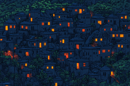 Village at Night