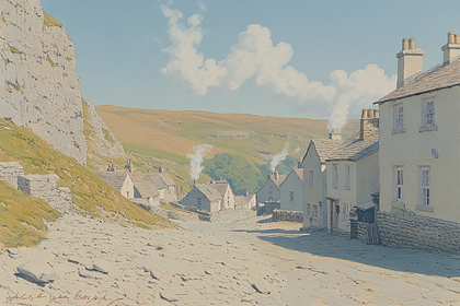 Village in Valley
