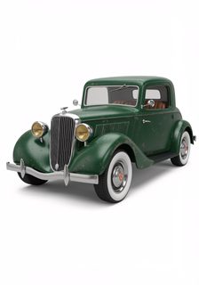 Vintage Green Coupe