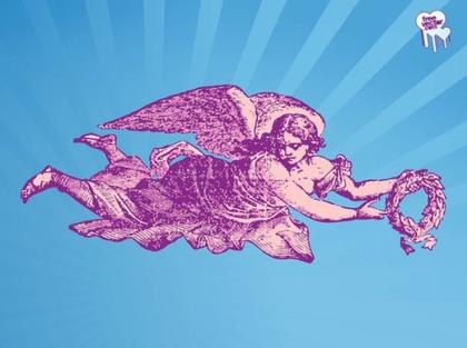 Vintage Angel Free Vector