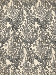 vintage fern pattern