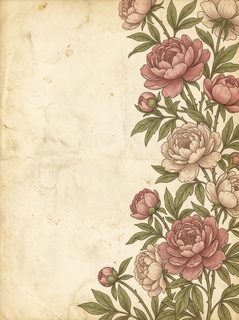 vintage-peony-border
