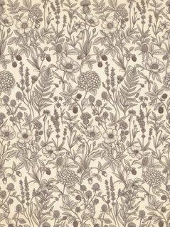 vintage wildflower pattern