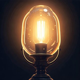vintage edison lamp