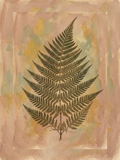 vintage fern leaf