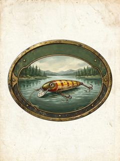 vintage fishing lure