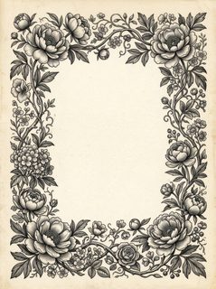 Floral border
