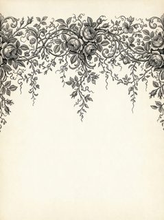 vintage-rose-border