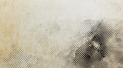 Vintage Halftone Pattern On Aged Paper