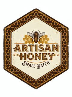 honey-bee-label