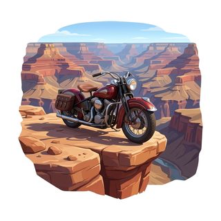motorcycle grand canyon