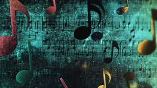 Vintage Music Notes