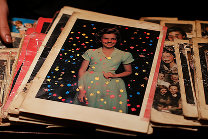 Vintage Photos of Smiling Girl