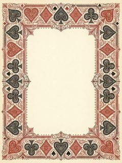 playing card border
