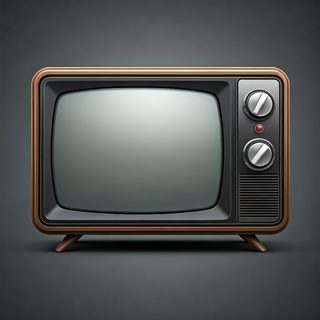vintage retro television