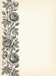 rose floral border