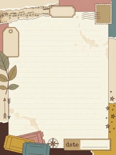 Vintage Journal Layout