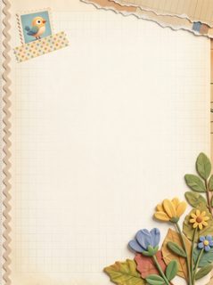 scrapbook stationery background