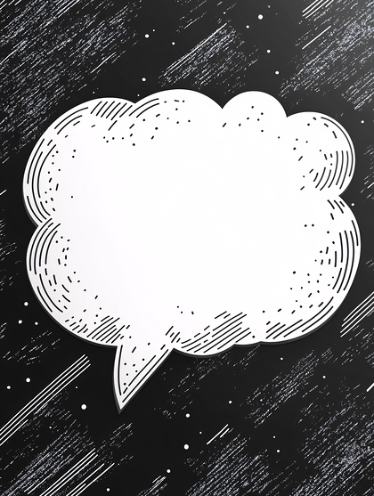 Vintage Speech Bubble