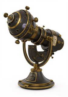 steampunk telescope