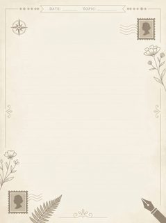 vintage stationery paper