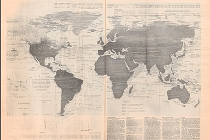 Vintage World Map