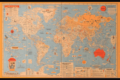 Vintage World Map