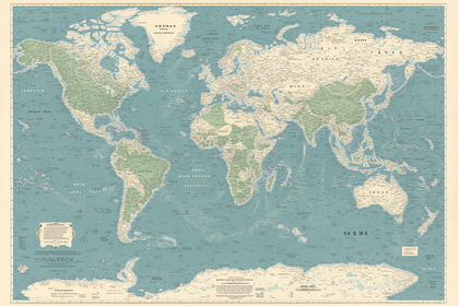 Vintage World Map