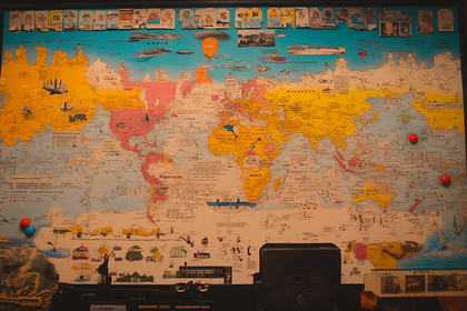 Vintage World Map