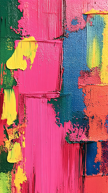 Vivid Abstract Brushstrokes