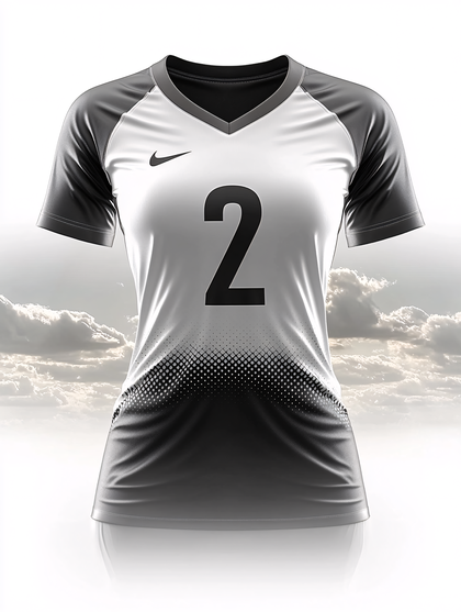 Volleyball Jersey Number Two Mockup