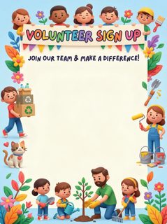 volunteer sign up
