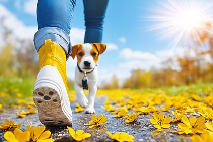 Walking with Puppy