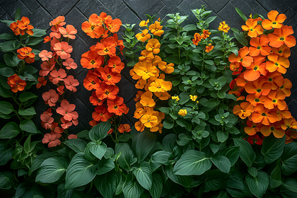 Wallflowers in Bloom