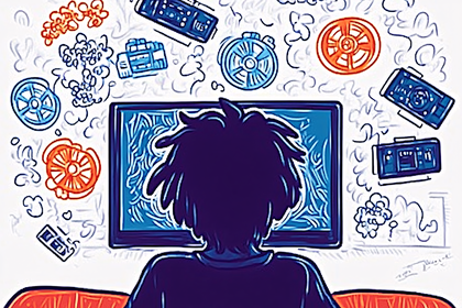 Watching TV