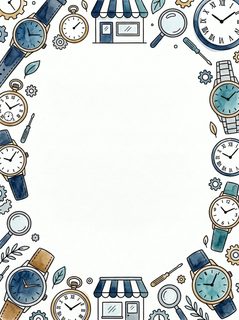 watchmaking tools border