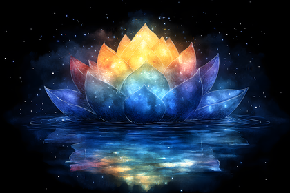 Water Lily Of Galaxy