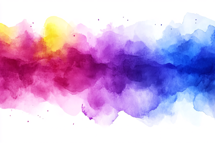 Watercolor Abstract Wash