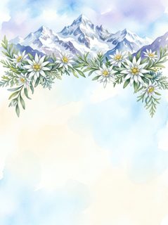 edelweiss mountain border