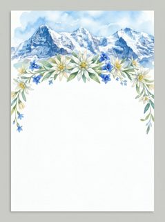 alpine mountain frame