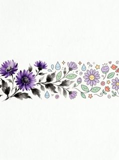 floral-doodle-border