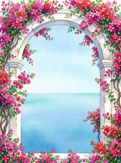 mediterranean sea archway