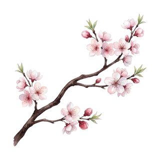 cherry blossom branch